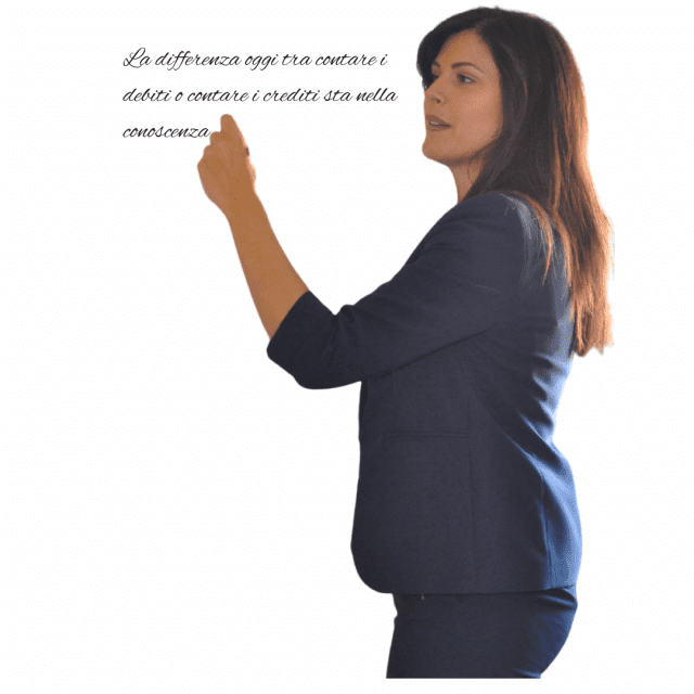 Serughi Beatrice spiega educazione finanziaria 