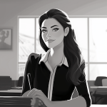 avatar beatrice serughi a fumetto