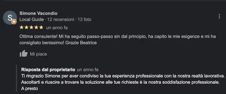 simone-vacondio-recensione-a-beatrice-serughi-consulente-assicurativa-finanziaria