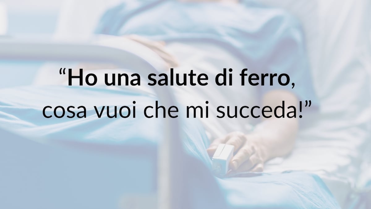 persona malata rischio malattia vantaggi polizza sanitaria